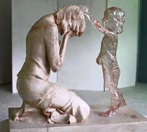 beeld moeder en kind